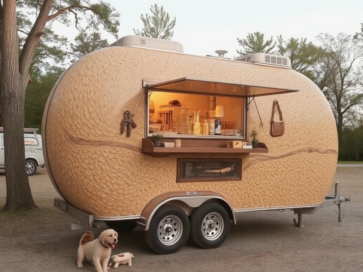 Peanut Food Trailer