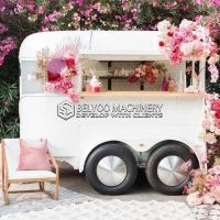 11.5FT Horse Food Trailer Food Truck | Mobile Drinks Food Trailer for Sale