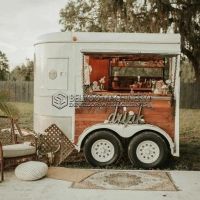 11.5FT Horse Food Trailer Food Truck Mobile Drinks Food Trailer for Sale