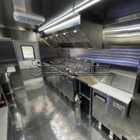 13FT Blue Fence Square Food Trailer - Image 6