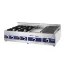 4-burner stove with griddle and grill combo stove 1500mm650mm430mm