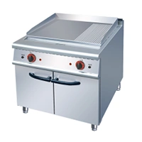 Electric 23 Flat griddle with cabinet 700mm700mm850+70mm
