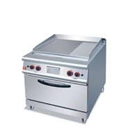 Gas 23 flat griddle with oven 700mm700mm850+70mm