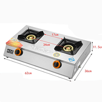 Gas stove 620mm360mm115mm