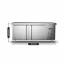 One bench freezer with two door