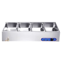 Steam table Bowl size530320150mm Overall size 1360mm570mm220mm