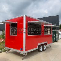 red food trailer