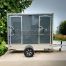 Portable Restroom Trailer Mobile Bathroom Trailer for Adults Camping Toilet Trailer