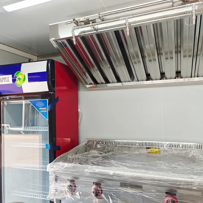Mobile Food Trailer Custom Stainless Steel – Commercial Concession Truck Container with Professional Kitchen Equipment | Ideal for Fast Food &Hot dog carts - Image 5