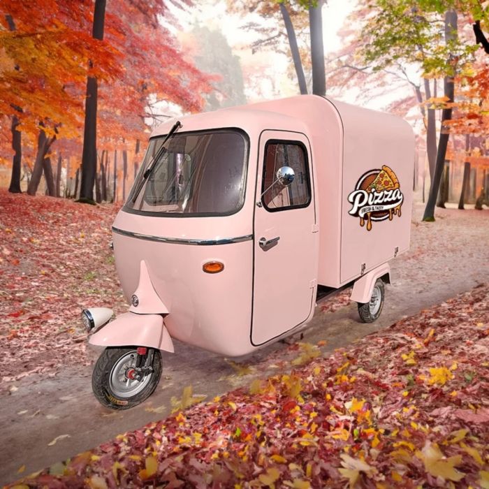 Electric Trailer Mobile Fast Food Van - Mobile Food Truck Trailer for Sale, Fully Equipped Food Trailer, Customizable Design, Perfect for Street Food, Events, and Business Startups