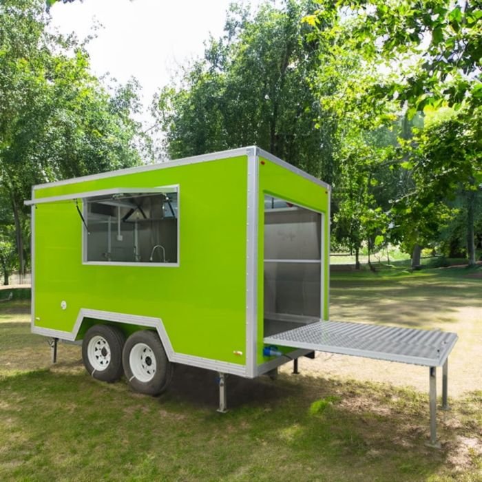Mobile Food Trailer for Sale -Food Truck Fully Equipped with Full Kitchen, Cooking Gear & Refrigeration - Ideal for Street Vending, Business & Catering - Image 2
