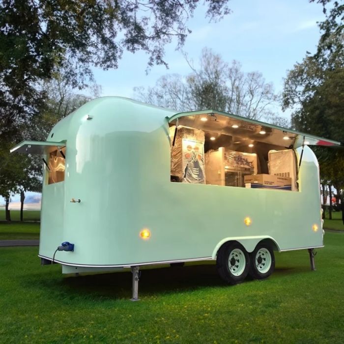 Food Truck Trailer with Full Kitchen -Food Trailer  Fully Equipped Refrigeration & Cooking Equipment - Customizable for Street Vending, Catering & Camp Business - Image 2