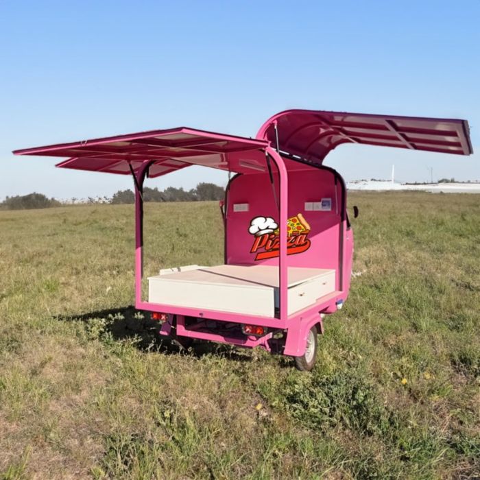 Electric Food Trailer Fully Equipped Food Truck Mobile Kitchen Trailer for Vending on Street Customized Food Concession Trailers for Sale , Food Trailer Equipment, Mobile Food Truck for Business - Image 3