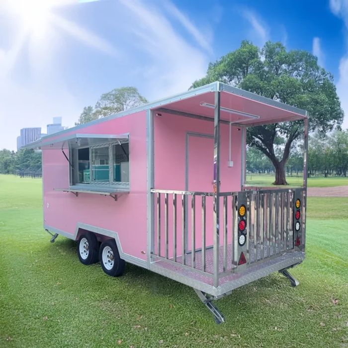 Customizable Mobile Food Trailer Food Trailer Equipment – Full Kitchen with Refrigeration for Outdoor Vending & Catering - Image 3