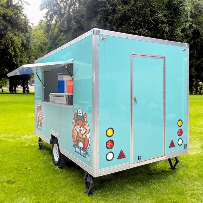 Mobile Food Truck Trailer with Full Kitchen & Refrigeration – Commercial Concession Unit for Street Vending, Catering & Camping - Image 3