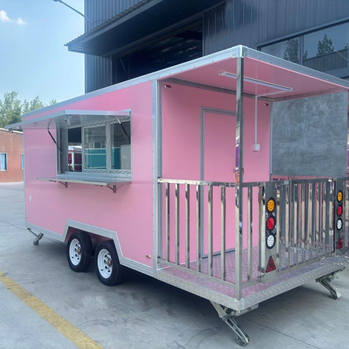 Customizable Mobile Food Trailer Food Trailer Equipment – Full Kitchen with Refrigeration for Outdoor Vending & Catering - Image 4