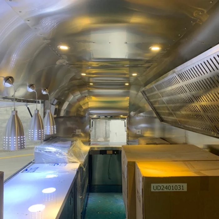 Compact Concession Food Trailer Fully Equipped Food Truck Mobile Kitchen Trailer for Vending – Small Kitchen Equipment for Hot Dog, Coffee Vending & Street Sales - Image 4