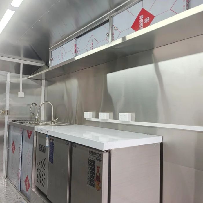 Mobile Food Trailer for Sale -Food Truck Fully Equipped with Full Kitchen, Cooking Gear & Refrigeration - Ideal for Street Vending, Business & Catering - Image 4