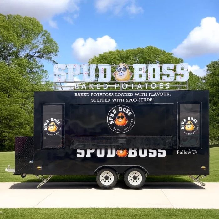 Fully Equipped Food Truck Trailer with Refrigeration  Food Trailer  – Mobile Kitchen for Street Vending, Catering & Camping - Image 5