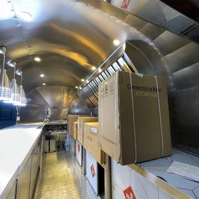 Food Truck Trailer with Full Kitchen -Food Trailer  Fully Equipped Refrigeration & Cooking Equipment - Customizable for Street Vending, Catering & Camp Business - Image 5
