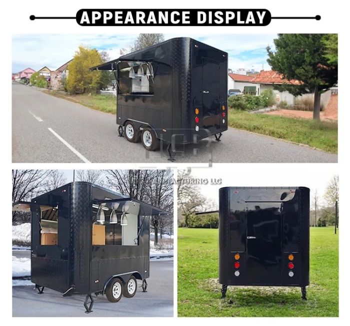 Commercial Concession Trailer – Complete Kitchen Hot Dog Cart for Mobile Restaurant & Street Vending - Image 5