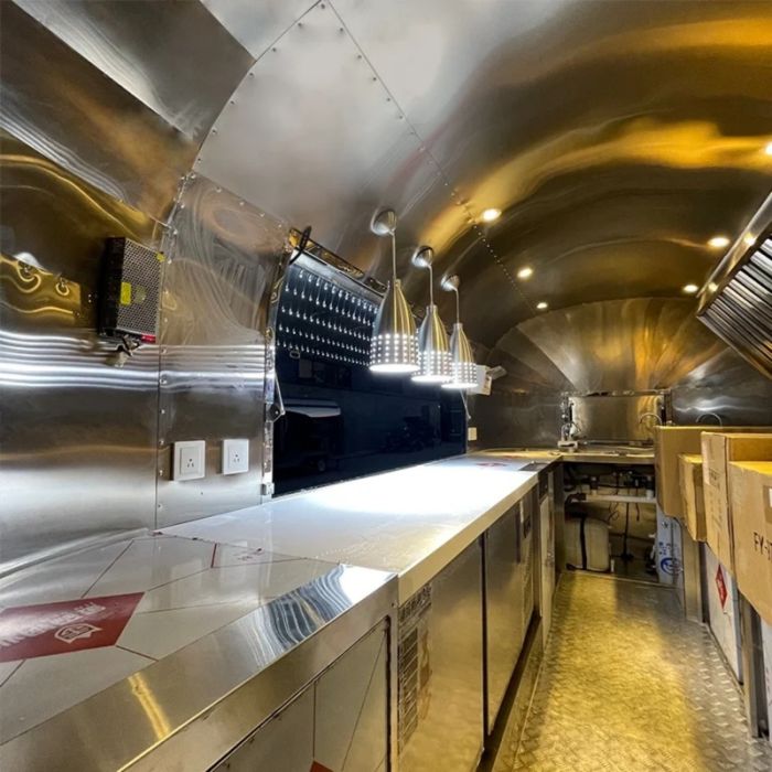 Food Truck Trailer with Full Kitchen -Food Trailer  Fully Equipped Refrigeration & Cooking Equipment - Customizable for Street Vending, Catering & Camp Business - Image 6