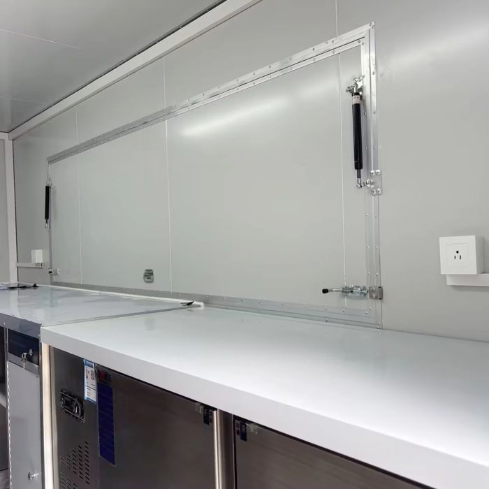 Mobile Food Truck Food Trailer Food Truck Customized Kitchen Food Trailers for Sale Concession Trailers Coffee for Business Near to Snack Cart Vending Cart - Image 6