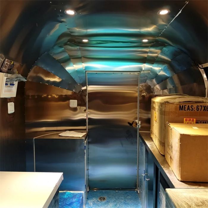 Food Trailer Fully Equipped Food Truck Mobile Kitchen Trailer for Vending on Street Customized Food Concession Trailers for Sale, Food Trailer Equipment, Mobile Food Truck Camp Truck for - Image 7