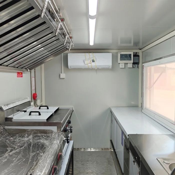 Mobile Food Truck with Fully Equipped Food Truck Trailer for Sale, Mobile Kitchen for Business, Customized Concession Hot Dog Cart for Street Vending - Image 6